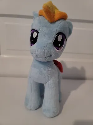My Little Pony  Rainbow Dash  Plush Stuffed Hasbro 10  Blue Pony With Wings • $3.98