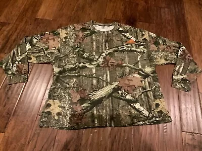 Mossy Oak Mens Break Up Infinity Camouflage Long Sleeve T Shirt 3XL CAMO XXXL • $19.99