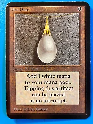 MTG 1x Mox Pearl Collector's Edition Magic The Gathering X1 DAMAGED • $500