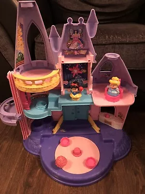 £15 • Buy Fisher Price Little People Disney Princess Castle Musical With Figures Playset