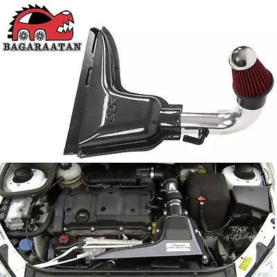 High Flow Air Intake Systems Filter Box For Peugeot 206 1.6L 98-06 Carbon Fiber • $127.96