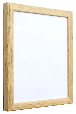 Real Solid Oak Picture Frames In A Square Profile - Available In All Sizes • £12.44