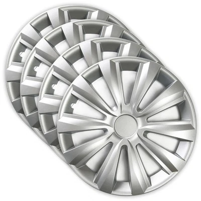 Set 4 Copricerchi Per Ford Focus Dal 2008 - Diametro 15 Pollici, Adattabili Su Cerchi Originali