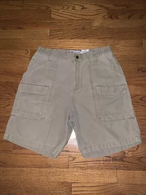 COLUMBIA Cargo Lots Of Pockets Stretch Waist Beach Hike Lake Shorts Size S 💗178 • $29