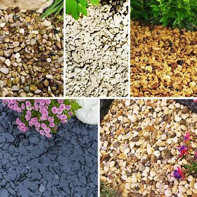 1 To 30kg Chippings Dash Spar Stone Gravel Landscape Garden Path Plant Topping • £4.99