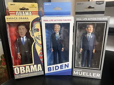 FCTRY Real Life Action Figures Biden Mueller & Jailbreak Toys Obama • $50