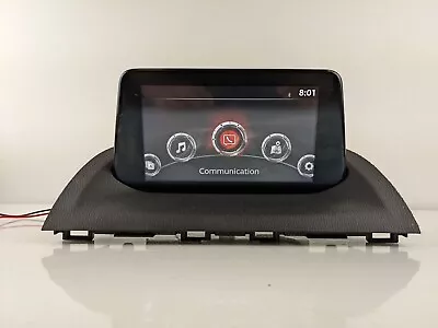 2017-2018 Mazda 3 Oem Info Navi Display & Receiver Module Tuner Tested  7.0  • $299