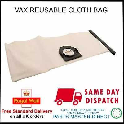 Fits Vax 3-in-1 Tank Type Powa4000 2000 4000 5000 6000 6131 Reusable Cloth Bag • $20.47