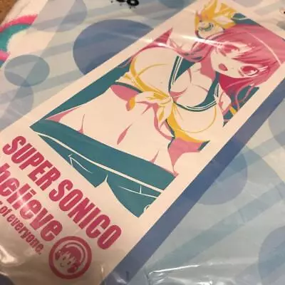 Super Sonico Face Towel Total Length Approx. 80cm Unused Item At12 Anime Japan • $27.26