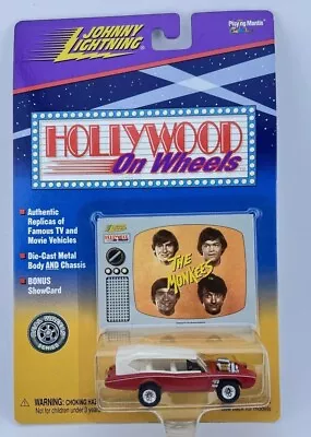 Johnny Lightning Hollywood On Wheels The Monkees ALL FOUR -RARE CARD- NMOC • $28.50