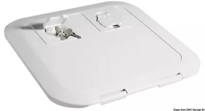 £61.95 • Buy Boat Flush Inspection Hatch RAL 7042 520x465mm