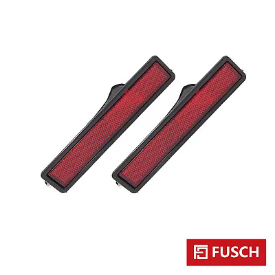 A Pair Of Red Bumper Side Marker Light Lamp Fit For 1984-1991 BMW E30 3 Series • $17.37