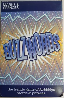 Marks And Spencer Card Game - Buzzwords  • £5