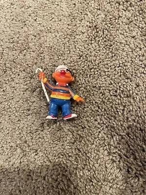 Vintage Sesame Street Ernie PVC Figure Hat & Cane Dancer • $6