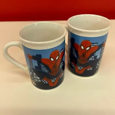 Marvel 2016 The Amazing Spider-Man Coffee Mug Cup Set With Venom Doc Ock Sandman • $7.79