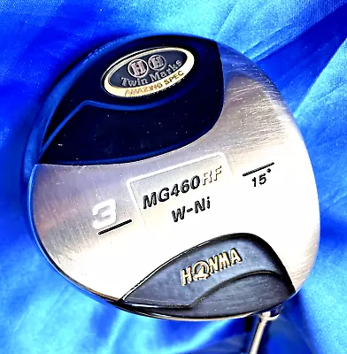 3STAR HONMA Twin Marks MG460RF 3W FAIRWAY WOOD GOLF CLUB 15deg R-FLEX • $310.83