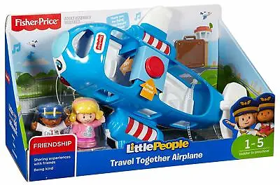 £24.99 • Buy Fisher-Price Little People Vehicle Airplane Large Plane Kids Toy