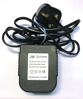 £7 • Buy Wei One Elec, Jw Fairy Light Transformer / Ac Adaptor Jw-bn-a24-10 (w025)
