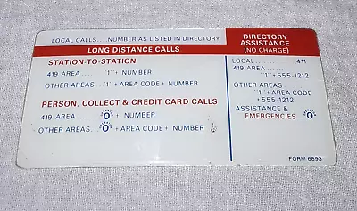 Vintage Pay Telephone Instruction Card Plastic Sign 1968 • $8.99