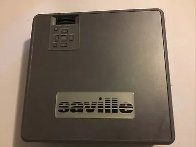 £65 • Buy SAVILLE LCD PROJECTOR AUDIO /VISUAL GREY FINISH MODEL TMX1700 XXL/2 No Remote