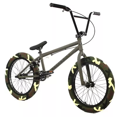 Elite 20  BMX Destro Bicycle Freestyle Bike 3 Piece Crank Army Camo NEW • $289