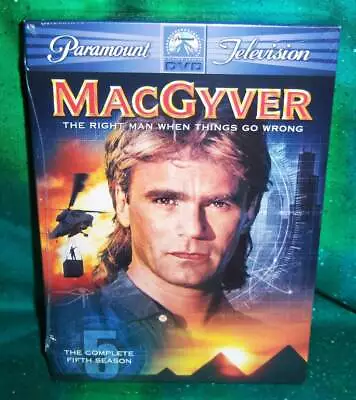 New Richard Dean Anderson Macgyver Fifth 5th Season 5 Five 6 Disc Tv Dvd 1989 • $17.95