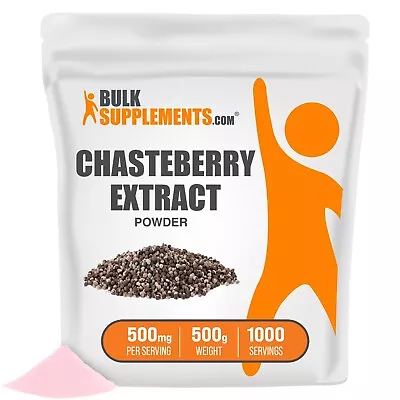 BulkSupplements Chasteberry Extract Powder 500g - 500 Mg Per Serving • $24.96