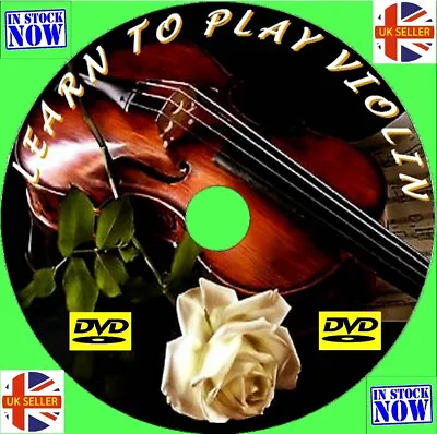 LEARN TO PLAY THE VIOLIN / FIDDLE VIDEO DVD Beginners Expert Tuition Lessons NEW • £5.59