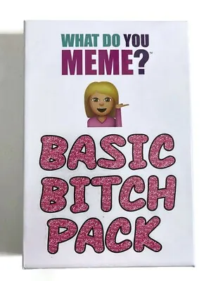 $17.95 • Buy Basic B What Do You Meme Card Pack