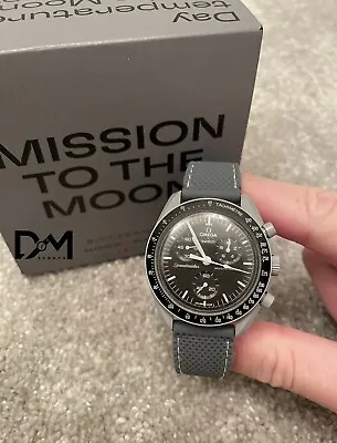 *NO1* Omega X Swatch - Moonswatch - Grey Strap For Mission To The Moon & Mercury • £25