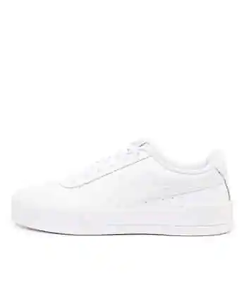 $29 • Buy New Puma Carina L White White Womens Shoes Casual Sneakers Casual