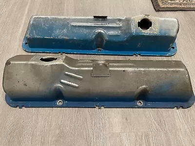 $105 • Buy FORD BIG BLOCK BBF VALVE COVER SET OEM USED 390 427 428 Mercury Thunderbird