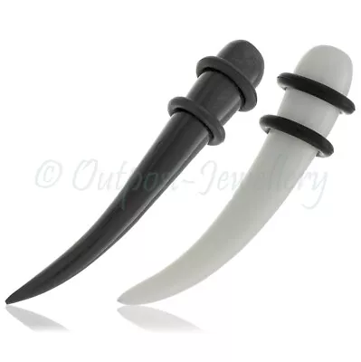 £3.49 • Buy Natural Taper Gauge Expander Organic Stretcher Spike Plug Ear Body Piercing UK