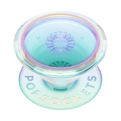 $26.95 • Buy PopSockets PopGrip Phone Grip Stand Mount Holder Swap - Clear Iridescent