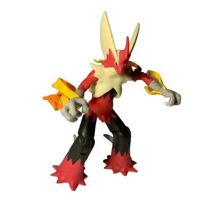 $9.98 • Buy Pokemon Blaziken Articulated Action Figure Toy 2015 TOMY 16cm