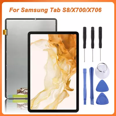 LCD Display Digitizer For Samsung Tab S8/X700/X706 Touch Screen Replacment AUS • $61.95