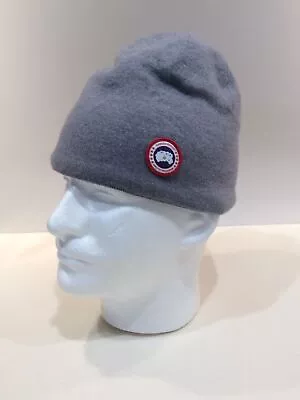 Canada Goose Merino Knit Wool Toque -New With Tags - IRON-GRAY- 100% Genuine • $40