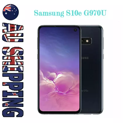 Samsung Galaxy S10e G970U 128GB 5.8  Factory Unlocked Android Smartphone Black • $286.89