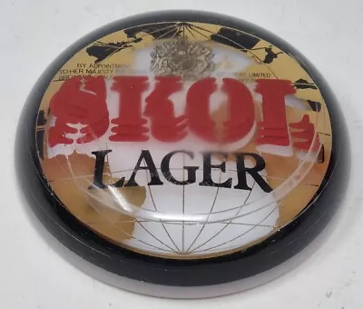 Skol Lager Pump Head Font Sign Ind Coope Limited London Vintage 1980s 90s • £6.99