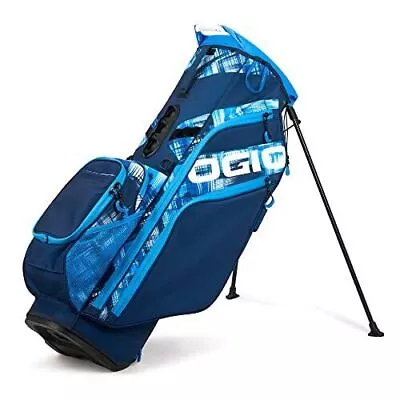 OGIO 2023 WOODE Hybrid Golf Stand Bag 47 Inch 10 Type 2.5kg Blue Hash • $598.74