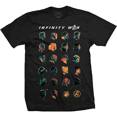Avengers Endgame OFFICIAL T-Shirt Marvel Infinity War Character Heads D1 • £11.95