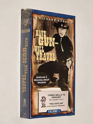 Sealed Have Gun Will Travel Volume 1 Vhs Tape Richard Boone Western • $9.99