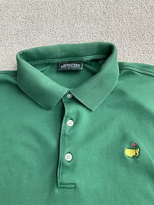 Masters Collection Long Sleeve 100% Pima Cotton Green Shirt Size L • $18.95