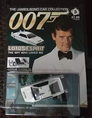 James Bond Car Collection 3 Lotus Esprit  • $14