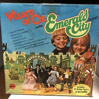 Vintage MEGO 1974 Wizard Of Oz Emerald City Playset With Original Box! • $105