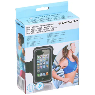 Sports Arm Band Mobile Phone Holder Bag Running Gym Exercise 138mm X 67mm X 10mm • £3.98