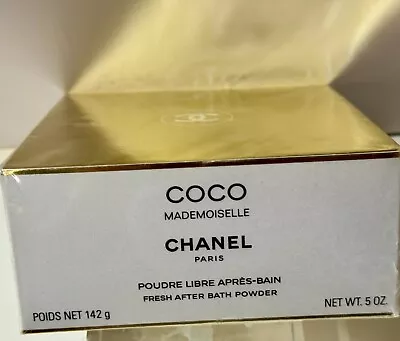 1 X AFTER BATH POWDER Coco Mademoiselle   By CHANEL Size 5 Oz  /142 G   NIB • £175.73