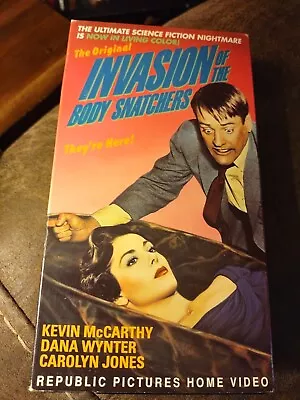 Invasion Of The Body Snatchers (VHS 1988) Kevin McCarthy Dana Wynter • $3.99
