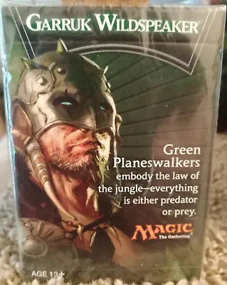 Magic The Gathering Sealed Garruk Wildspeaker Green Planeswalkers 30-Card Deck • $8.99