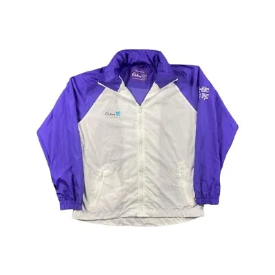 Rare Cadbury X 2012 Olympics Official Merchandise White Purple Large Rain Jacket • £25